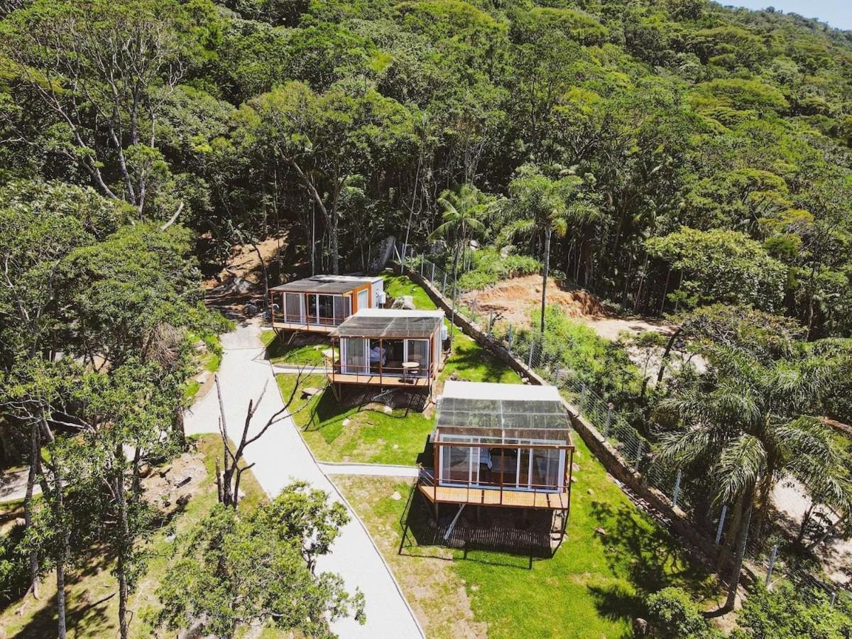Casa De Vidro Alto Padrao - Hospedar Com Proposito Villa Florianopolis Exterior photo
